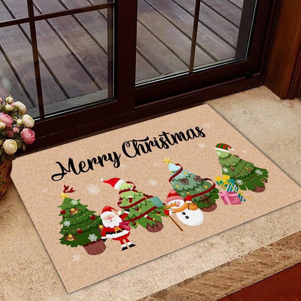 Merry Christmas Doormat, Christmas Door Mat, Christmas Decorations